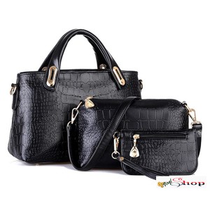 Elegant Faux Crocodile Leather Bags