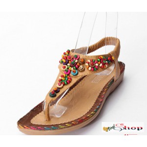 Women Bohemian Beads Sandals